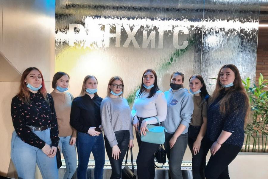 Студенты Университетского технологического колледжа имени В.В. Петрова стали гостями Московского филиала РАНХиГС