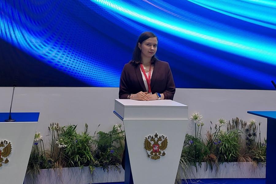 Студентка Академии стала участницей ПМЭФ – 2024