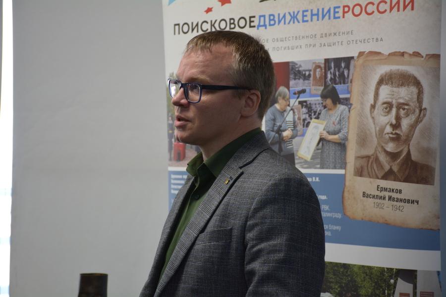 В Академии работала выставка «Свидетельства далекой той войны»